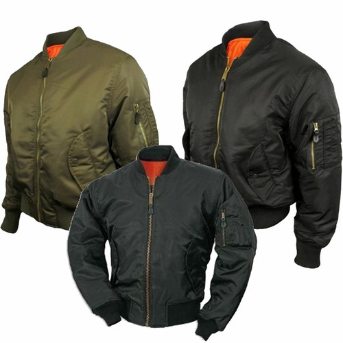 Mens bomber jacket ma1 army - ma1,