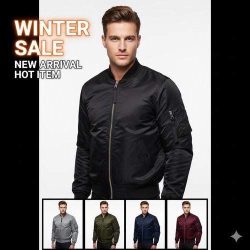 Mens ma1 bomber jacket - ma1,