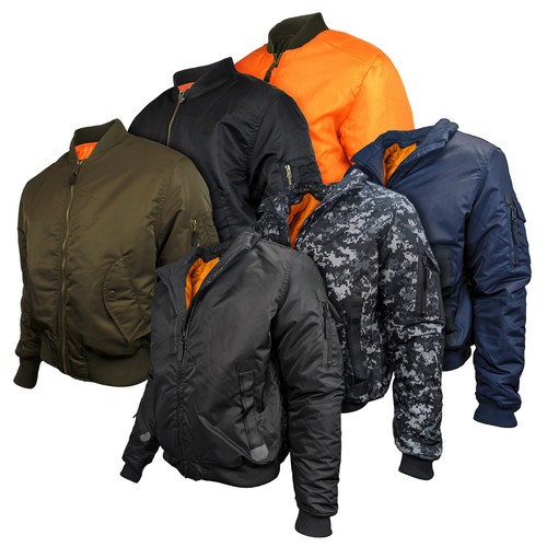 Mens bomber jacket ma2 pilot - bomber,