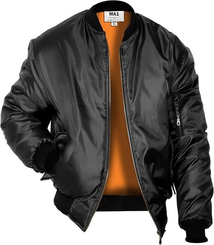 Ma1 army pilot biker bomber - army,