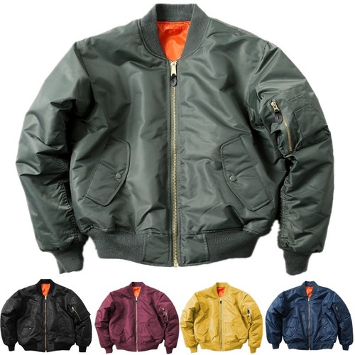 Bomber jacket ma1 flight pilot - ma1,