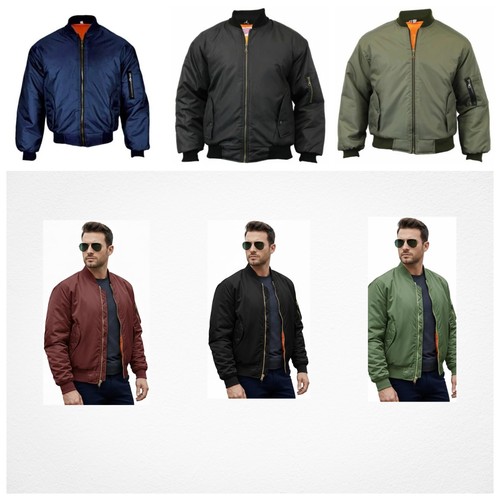 Mens bomber jacket ma1 - jacket,